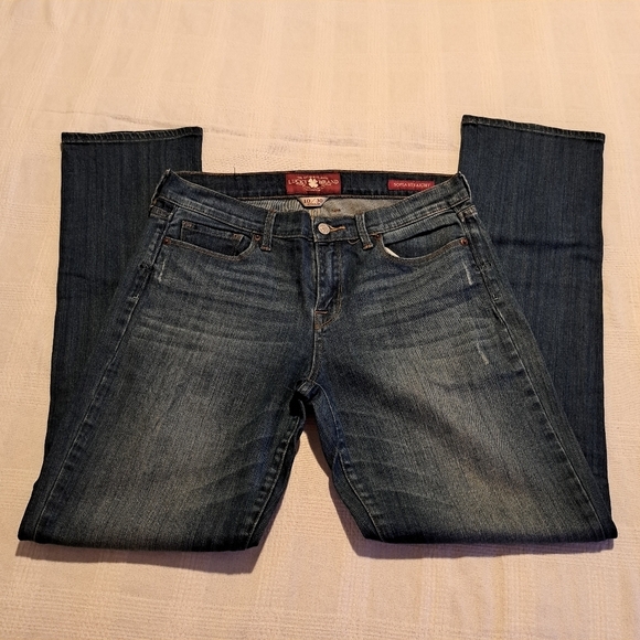 Lucky Brand women's size 10 x 30 Sofia Straight leg, stretch jeans - Picture 7 of 9